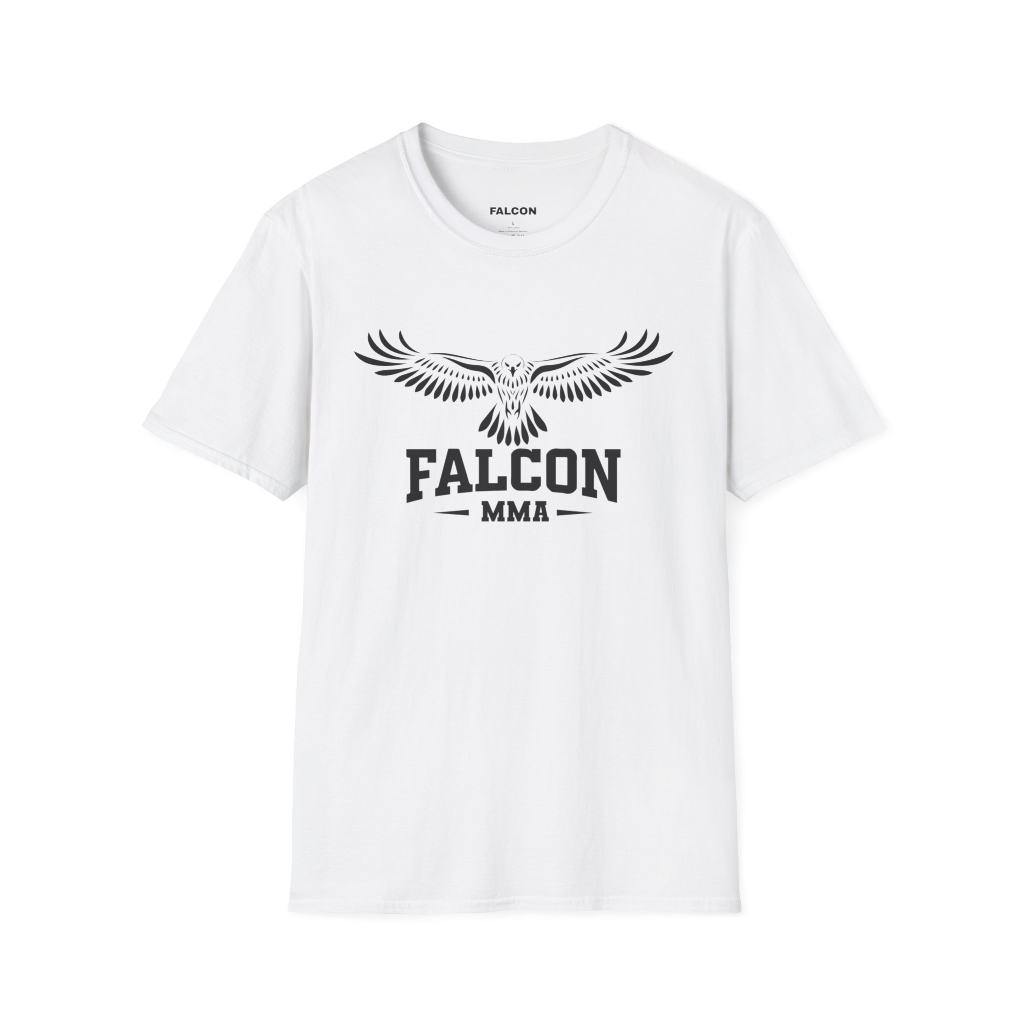 Falcon MMA White Softstyle T-Shirt